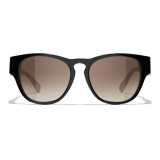 Chanel - Square Sunglasses - Black Brown - Chanel Eyewear
