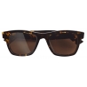 Bottega Veneta - Occhiali da Sole Quadrati in Acetato - Havana Marrone - Occhiali da Sole - Bottega Veneta Eyewear