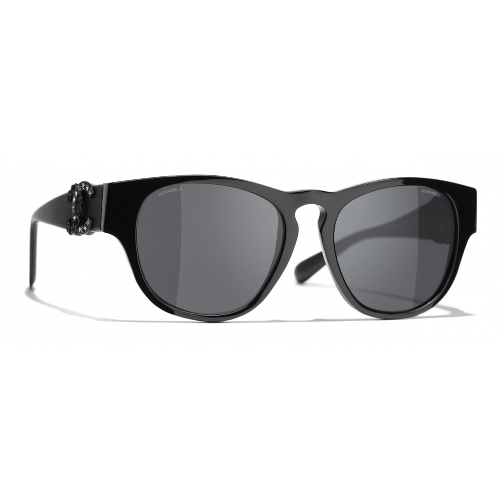 Chanel - Pilot Sunglasses - Dark Tortoise Blue Light Filtering - Chanel  Eyewear - Avvenice