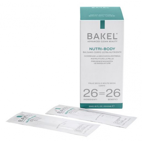 Bakel - Nutri-Body - Balsamo Corpo Ultra-Nutriente - Anti-Ageing  - 30 x 5 ml - Cosmetici Luxury