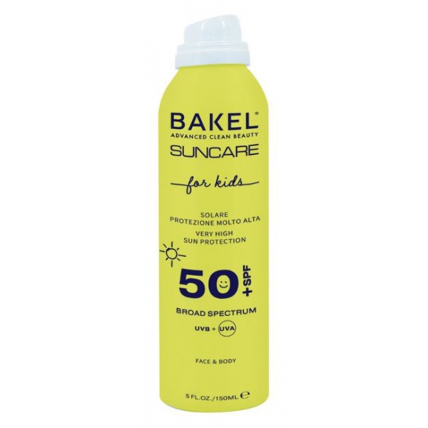 Bakel - Face & Body Sunscreen Spray for Kids SPF50+ Very High Sunscreen Protection for Kids - 150 ml - Luxury Cosmetics