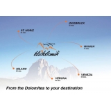 Elidolomiti - Dolomiti Heli-Tour - 10 Min - Roces - Arabba Sellaronda - Private Helicopter - Exclusive Luxury Private Tour
