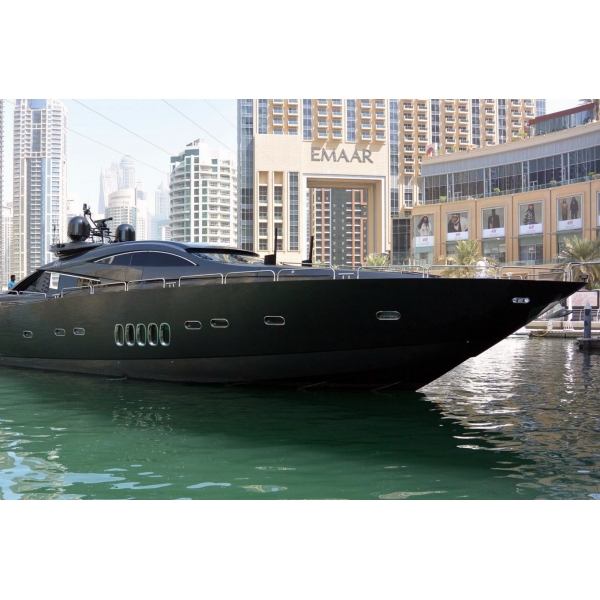 Superior Car Rental - Luxury VIP Yacht Rental - 95 ft Sunseeker Black Predator - Exclusive Luxury Rent