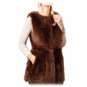 Noblesse Oblige - Monte-Carlo - Delia - Rust - Vest - Coat - Jacket - Luxury Exclusive Collection