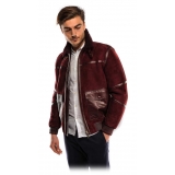 Noblesse Oblige - Monte-Carlo - Hoker - Burgundy - Coat - Jacket - Luxury Exclusive Collection