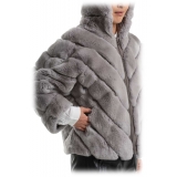 Noblesse Oblige - Monte-Carlo - Ossiz - Gray Pearl - Coat - Jacket - Luxury Exclusive Collection