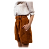 Noblesse Oblige - Monte-Carlo - Rosie - Camello - Shorts - Luxury Exclusive Collection