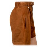 Noblesse Oblige - Monte-Carlo - Rosie - Camel - Shorts - Luxury Exclusive Collection