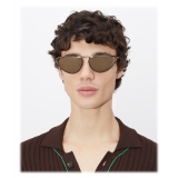 Bottega Veneta - Metal Cat-Eye Sunglasses - Brown - Sunglasses - Bottega Veneta Eyewear