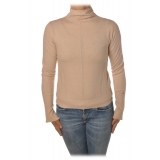 Patrizia Pepe - Crater Neck Sweater - Pale - Pullover - Made in Italy - Luxury Exclusive Collection