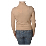 Patrizia Pepe - Crater Neck Sweater - Pale - Pullover - Made in Italy - Luxury Exclusive Collection