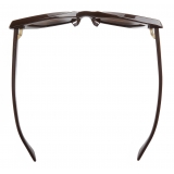 Bottega Veneta - Acetate Pointed Cat-Eye Sunglasses - Brown - Sunglasses - Bottega Veneta Eyewear