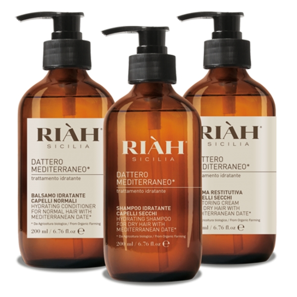 Riàh Sicilia - Treatment Package - Mediterranean Date from Organic Farming - Made in Sicily Italy