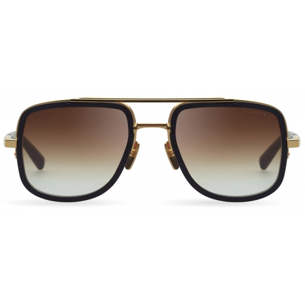 DITA - Mach-S - Yellow Gold Matte Black - DTS412 - Sunglasses - DITA Eyewear