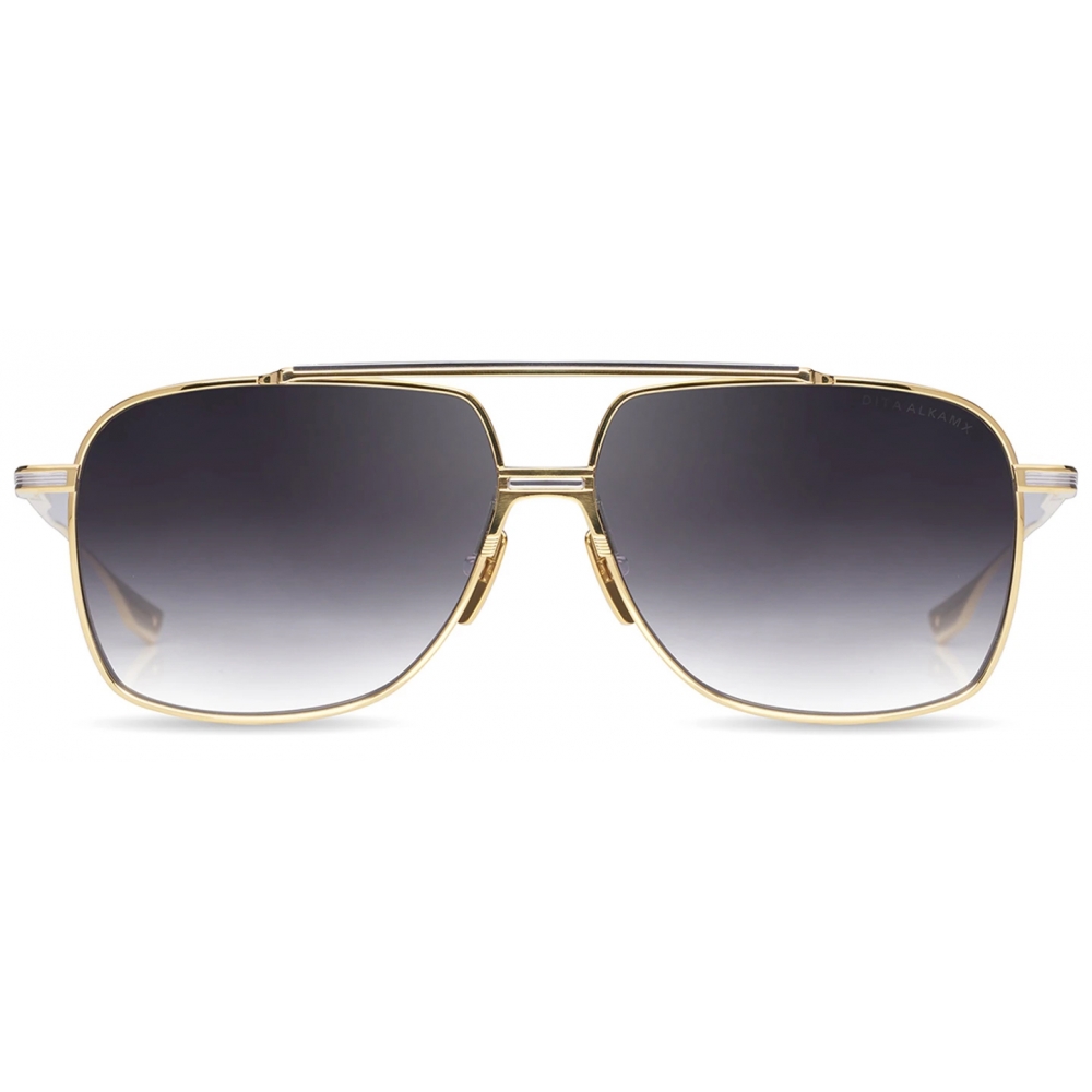 DITA - AlkaMX - Yellow Gold Silver - DTS100 - Sunglasses - DITA Eyewear ...