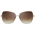 DITA - Zazoe - Oro Giallo Marrone Scuro - DTS145 - Occhiali da Sole - DITA Eyewear