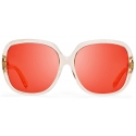 DITA - Supa Dupa - White Rose Crystal - 7700 - Sunglasses - DITA Eyewear