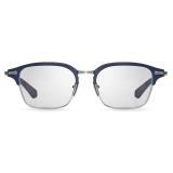 DITA - Typographer - Navy Opaco Argento Antico - DTX142 - Occhiali da Vista - DITA Eyewear