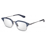 DITA - Typographer - Navy Opaco Argento Antico - DTX142 - Occhiali da Vista - DITA Eyewear