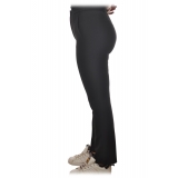 Patrizia Pepe - Pantalone Dritto con Tasca Chinos - Nero - Pantalone - Made in Italy - Luxury Exclusive Collection