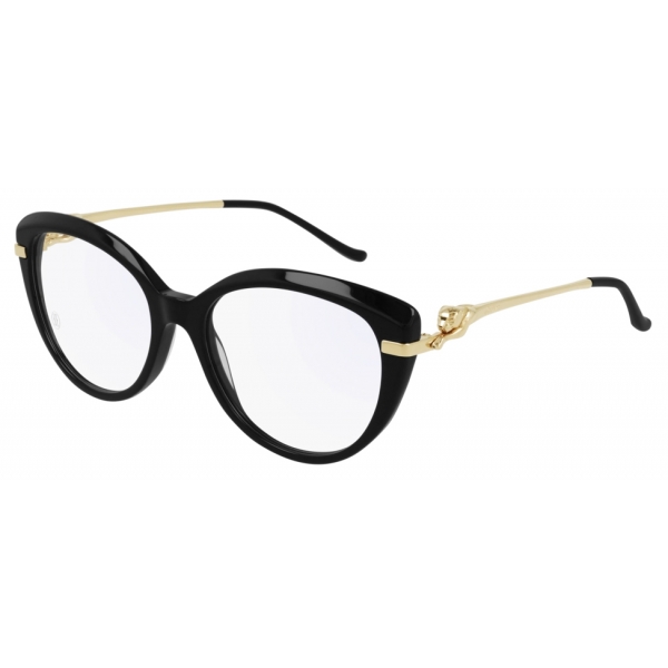 Cartier - Optical Glasses CT0283O - Black Gold - Cartier Eyewear
