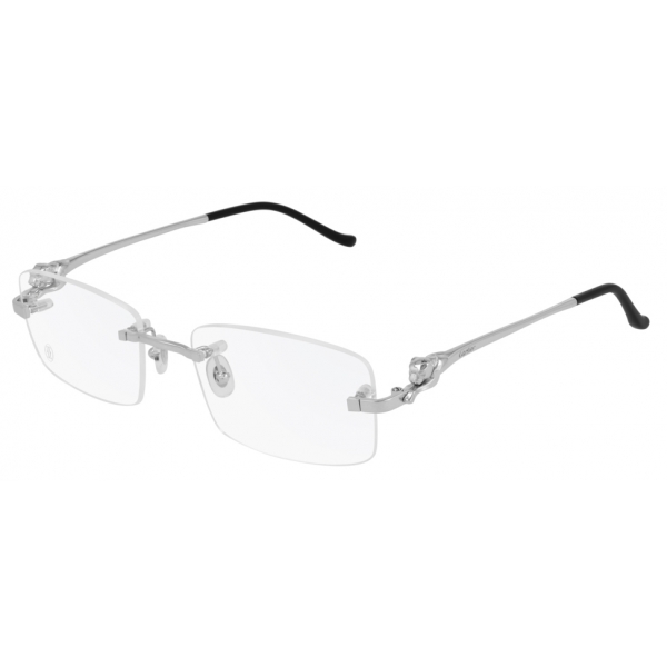 Cartier - Optical Glasses CT0281O - Silver - Cartier Eyewear