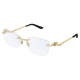 Cartier - Optical Glasses CT0120O - Gold - Cartier Eyewear