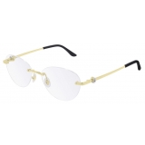 Cartier - Optical Glasses CT0224O - Gold - Cartier Eyewear
