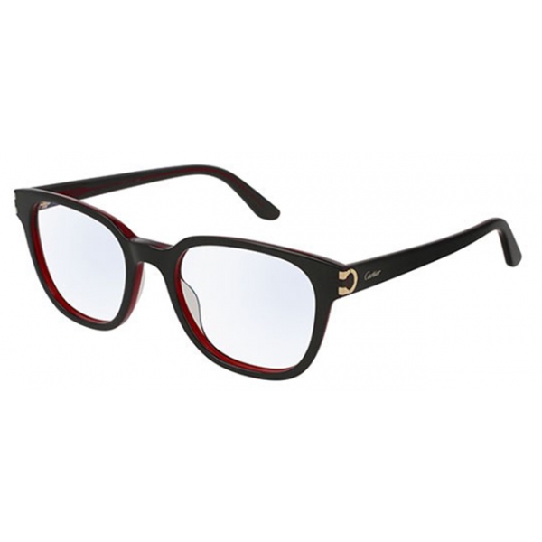 Cartier - Optical Glasses CT0006O - Black Gold - Cartier Eyewear