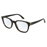 Cartier - Occhiali da Vista CT0006O - Havana Scuro Oro - Cartier Eyewear