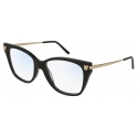 Cartier - Optical Glasses CT0026O - Black Gold - Cartier Eyewear