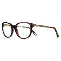 Cartier - Optical Glasses T8101208 - Dark Havana Gold - Cartier Eyewear