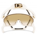 Dolce & Gabbana - Next Generation Mask Sunglasses - White - Dolce & Gabbana Eyewear