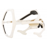 Dolce & Gabbana - Next Generation Mask Sunglasses - White - Dolce & Gabbana Eyewear