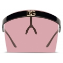 Dolce & Gabbana - Geometric Transparency Sunglasses - Black Pink - Dolce & Gabbana Eyewear