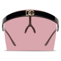 Dolce & Gabbana - Occhiale da Sole Geometric Transparency - Nero Rosa - Dolce & Gabbana Eyewear