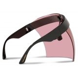 Dolce & Gabbana - Occhiale da Sole Geometric Transparency - Nero Rosa - Dolce & Gabbana Eyewear