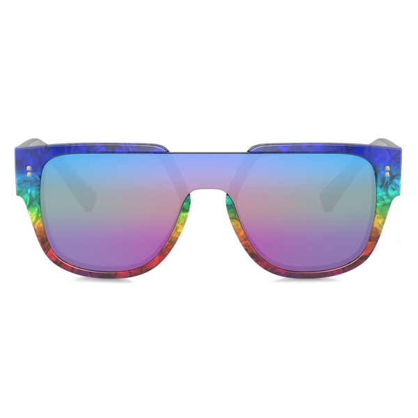 Dolce & Gabbana - Iridescent Rainbow Sunglasses - Rainbow - Dolce & Gabbana Eyewear