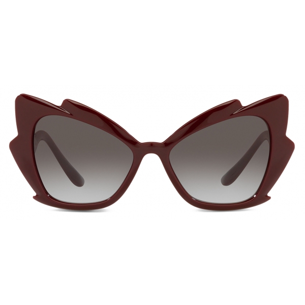 Dolce & Gabbana - Gattopardo Sunglasses - Burgundy - Dolce & Gabbana Eyewear