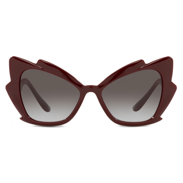 Dolce & Gabbana - Occhiale da Sole Gattopardo - Bordeaux - Dolce & Gabbana Eyewear