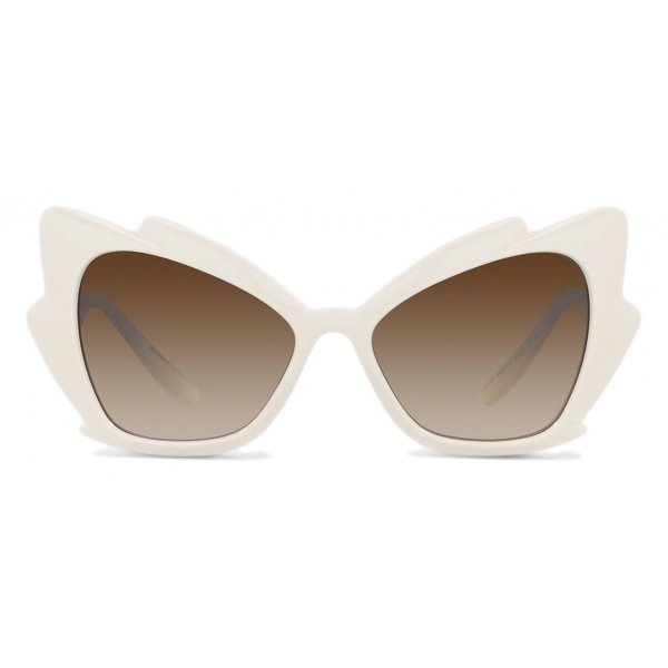 Dolce & Gabbana - Gattopardo Sunglasses - White Vintage - Dolce & Gabbana Eyewear