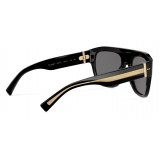 Dolce & Gabbana - Bold Black Sunglasses - Black - Dolce & Gabbana Eyewear