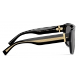 Dolce & Gabbana - Bold Black Sunglasses - Black - Dolce & Gabbana Eyewear