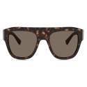 Dolce & Gabbana - Bold Black Sunglasses - Havana - Dolce & Gabbana Eyewear