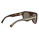 Dolce & Gabbana - Bold Black Sunglasses - Havana - Dolce & Gabbana Eyewear