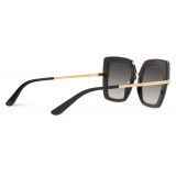 Dolce & Gabbana - Occhiale da Sole Half Print - Stampa Leo Rosa - Dolce & Gabbana Eyewear