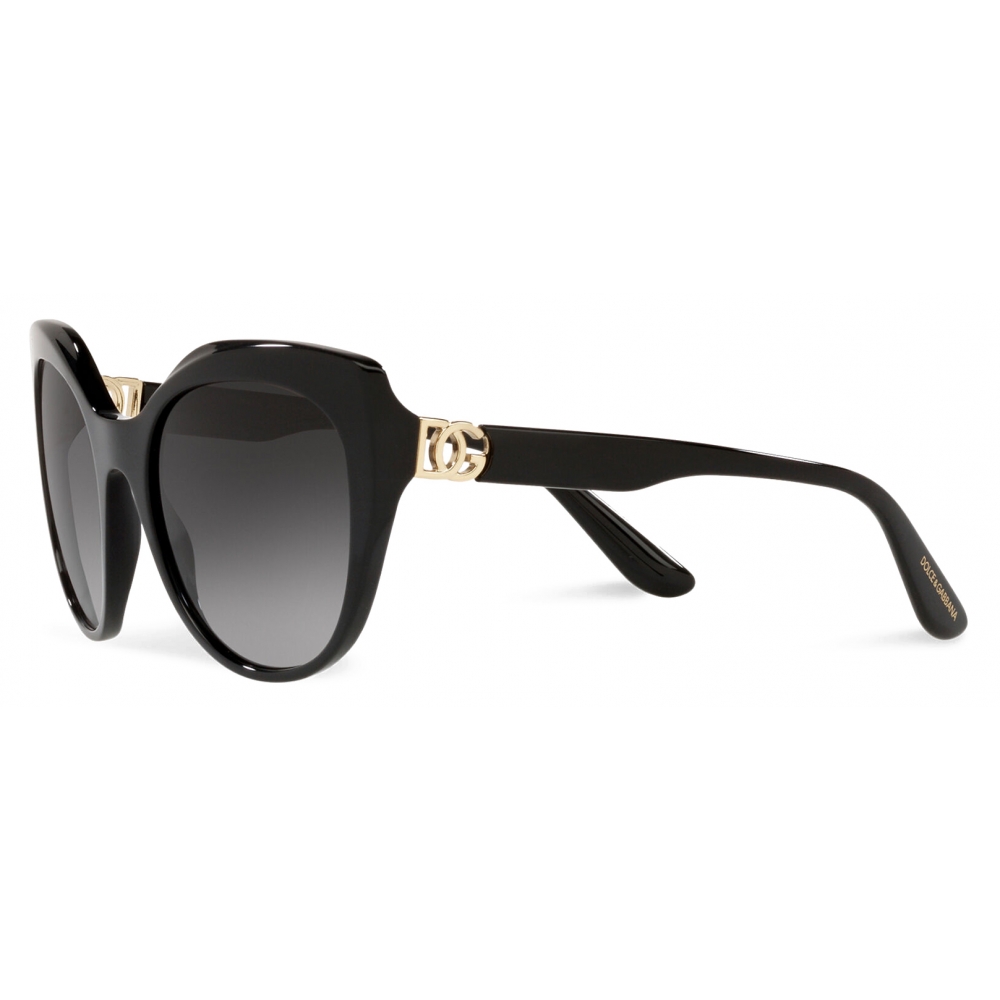 Dolce & Gabbana - DG Crossed Sunglasses - Black - Dolce & Gabbana ...
