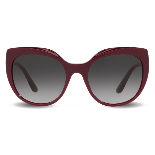 Dolce & Gabbana - Occhiale da Sole DG Crossed - Bordeaux - Dolce & Gabbana Eyewear