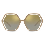 Dolce & Gabbana - Occhiale da Sole Line - Oro Cristallo - Dolce & Gabbana Eyewear