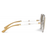 Dolce & Gabbana - Occhiale da Sole Line - Oro Cristallo - Dolce & Gabbana Eyewear